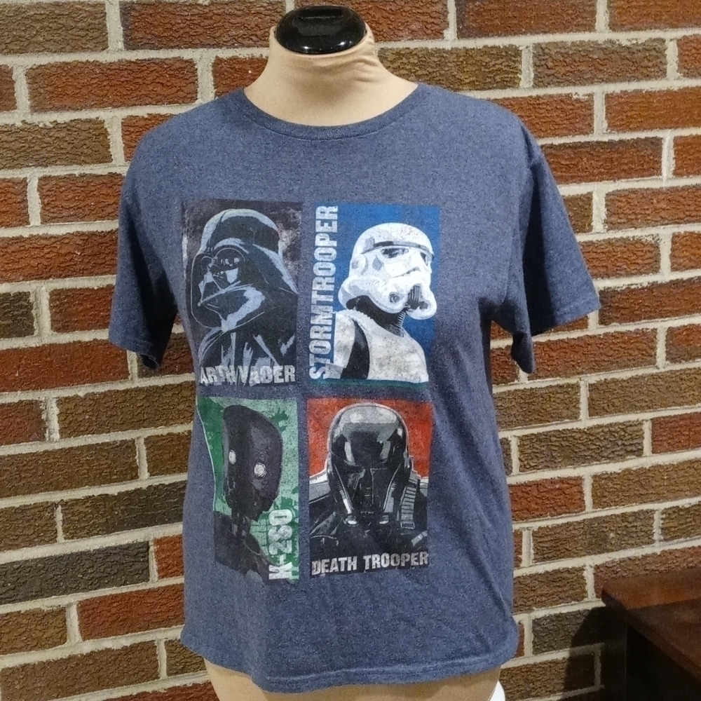 Star Wars t-shirts Gray extra large women's
